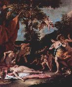 Sebastiano Ricci Bacchus und Ariadne oil painting on canvas